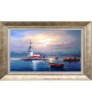 GÜMÜŞ ÇERÇEVELİ TABLO N1206
