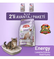Kedi Kumu Lavanta Kokulu 5 lt - 2 Adet