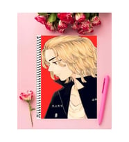 Tokyo Revengers Anime Defter 1 Adet Özel Tasarım A4 Boyutu 21*29 Cm Telli Çizgili defter