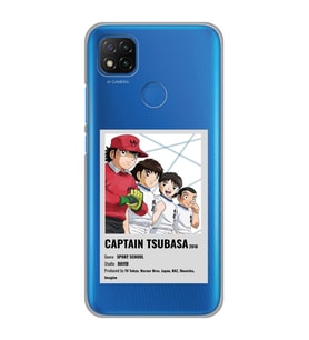 Xiaomi Redmi 9C / 10A Uyumlu Tsubasa Poster Tasarımlı Şeffaf Telefon Kılıfı