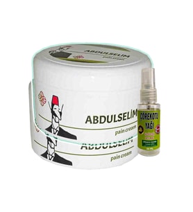 Abdülselim Ağrı Dindirici Krem 2 Adet 200 ml Kas Eklem Diz Dirsek Kol Bacak Boyun Omur Ağrılarına + 30 ml Çörek Otu Ağrı Dindirici Yağ
