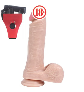 Dildo Series Wolfking 22 cm Gerçek Realistik Dildo Kemerli Strapon