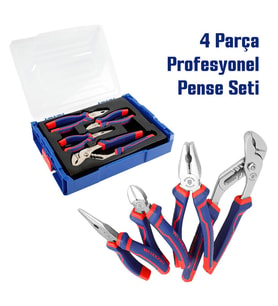 WORKPRO WP209133 4 Parça Profesyonel Pense Seti