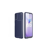 Vivo Y11s Kılıf Auto Focus Karbon Kapak - Lacivert