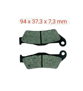 Bajaj Ön Fren Disk Balatası Fa181 İth Pulsar Ns 200-Rs 200-220-Ns 150-Discovery 150 F