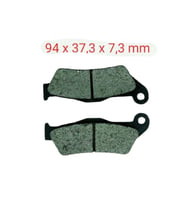 Bajaj Ön Fren Disk Balatası Fa181 İth Pulsar Ns 200-Rs 200-220-Ns 150-Discovery 150 F