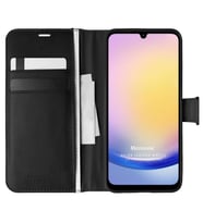 Microsonic Samsung Galaxy A26 Kılıf Delux Leather Wallet Siyah (Siyah)