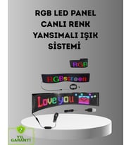 Akıllı LED Matrix Panel – USB Bağlantılı, Kaydırmalı Yazı ve Animasyon Desteği