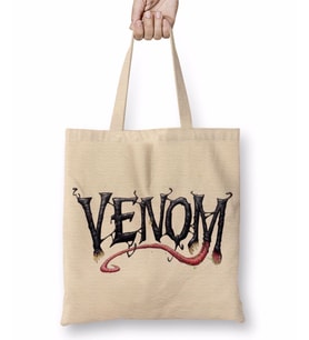 Venom Logo Bez Çanta Uzun Saplı