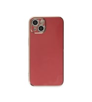 İphone 15 Kılıf Volet - Kırmızı