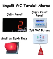 Engelli WC Tuvalet Alarmı