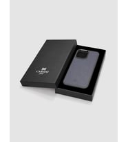 Hakiki Deri Iphone 13 Pro Max Lacivert Unisex Telefon Kılıfı