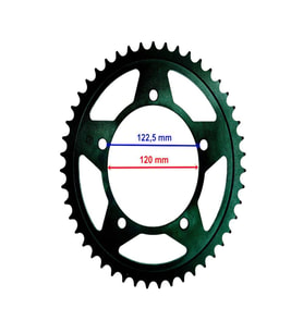HYOSUNG SUZUKİ ARKA DİŞLİ 525-47T İÇ 120X5 DELİK UYUMLU  DL 650