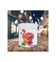 Sevimli Flamingo Kuşu Baskılı Küllük Kül Tablası -9870147