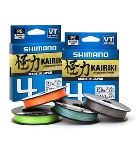 İp Misina Shimano Kairiki 4 Mantis Green (Yeşil) 0,20 300mt  4kat