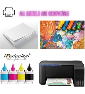 Epson Uyumlu L355 L362 L365 L382 Mürekkep Seti 5x100 gr.