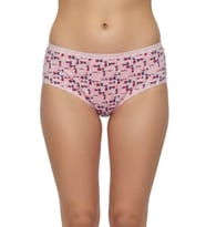 Kadın Baskılı Bato Külot BGL-ST04938 (Fuşya)