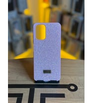 Redmi Note 10 4G Uyumlu Taş Desenli Silikon Yumuşak Kılıf (Pembe)