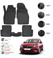 Opel Corsa E 2018 3D Havuzlu Paspas OTL
