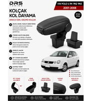 Drs Tuning Polo 4 9N 9N2 9N3 2001 - 2008 Kolçak Kol Dayama Siyah