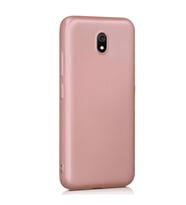 Xiaomi Redmi 8A Premium Silikon Kılıf Rose Gold