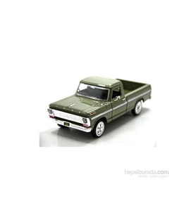 Motormax 1:24 1969 Ford F-100 Pickup -Yeşil Model Araba
