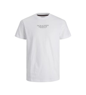 Jack & Jones 12217167 Jprbluarchie Ss Tee Crew Neck Noos Beyaz