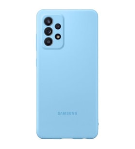 Galaxy A52 ile Uyumlu Slim Kılıf Mavi EF-PA525TLEGWW