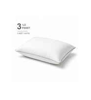 Comfort Touch Biyeli Yastık 3'li Paket 50x70 cm 1000 gr Boncuk Silikon Elya