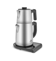 King KCM388 Teatalker Konuşan Çay Makinesi (Gri)