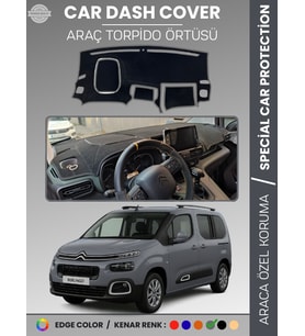 CITROEN BERLİNGO (2018-20025) Torpido Örtüsü Ön Göğüs Torpido Koruma Çatlamayı Engeller Tam Uyum