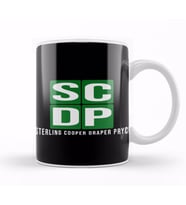 Sterling Cooper Draper Pryce Mad Men inspired 02 Kupa Bardak Porselen