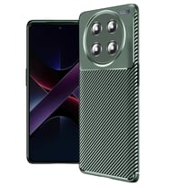 Pilelistore   Honor Magic 7 Lite Kılıf Auto Focus Karbon Kapak - Koyu Yeşil