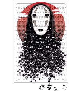 Spirited Away No Face Miyazaki Puzzle 240 Parça Yapboz