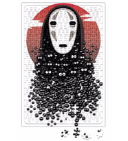 Spirited Away No Face Miyazaki Puzzle 240 Parça Yapboz