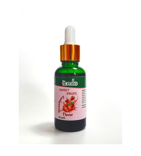 Fibrelle Çilek Aromalı Sıvı Tatlandırıcı - 30ml