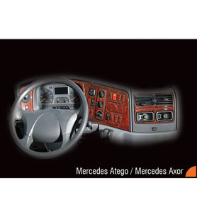 Meriç® Mercedes Axor Ön Torpido Kaplama Maun 30 Parça 2004-› (Maun)