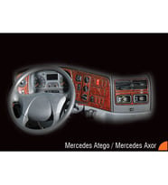 Meriç® Mercedes Axor Ön Torpido Kaplama Maun 30 Parça 2004-› (Maun)