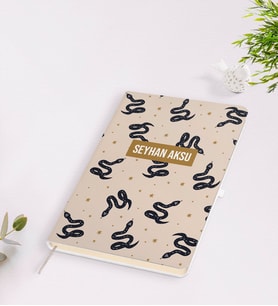 Kişiye Özel İsimli Beyaz Defter-7