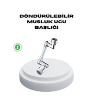 Dönebilir Musluk Başlığı – Lavabo Temizliği ve El-Yüz Yıkamada Maksimu - KL2113-1037