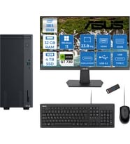 Asus Expertcenter P500MV Intel Core I5-13420H 32GB Ddr5 4tb SSD WIN11HOME 4GB/GT730 100HZ IPS 23.8" Mon Minitower Masaüstü Bilgisayar WE5136216512B0DH15+Zettausbbellek