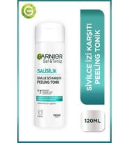 Garnier Saf&Temiz Salisilik Sivilce İzi Karşıtı Gözenek Sıkılaştırıcı Peeling Tonik Salisilik & Niasinamid & Skualen & AHA 120ML