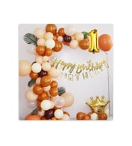1 Yaş Lüks Balon Zincir Set