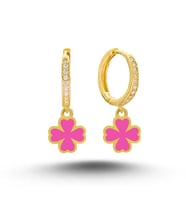 925 AYAR NEON PEMBE YONCA KÜPE