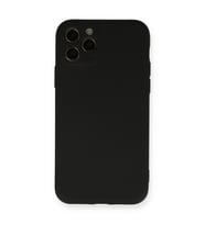 Apple İphone 11 Pro Kılıf Nano İçi Kadife Silikon - Siyah