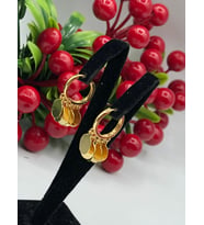 22 AYAR ALTINKAPLAMA KADIN GOLD SHAKİRA TASARIM KÜPE MODELİMİZ