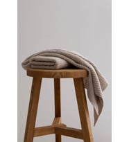 Koza Home Ivory Bej Bordürlü Mikro Fiber %100 Pamuk 2Li El Yüz Havlusu Seti 50 X 90 - 50 X 90 1110A