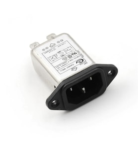 CW1D-10A-T AC 250V 10A C14 Erkek Soket EMI Filtreli Hat Şebeke EMC RFI Gürültü Bastırıcı Azaltıcı