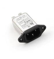CW1D-10A-T AC 250V 10A C14 Erkek Soket EMI Filtreli Hat Şebeke EMC RFI Gürültü Bastırıcı Azaltıcı