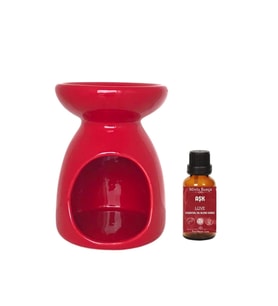 Aşk ( Love ) Uçucu Yağ Karışımı Özel Seri, 10 Ml Ve Buhurdanlık